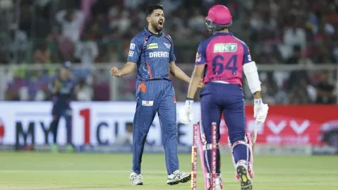 IPL 2025: Avesh Khan's Death Bowling gives a thrilling win for LSG over RR