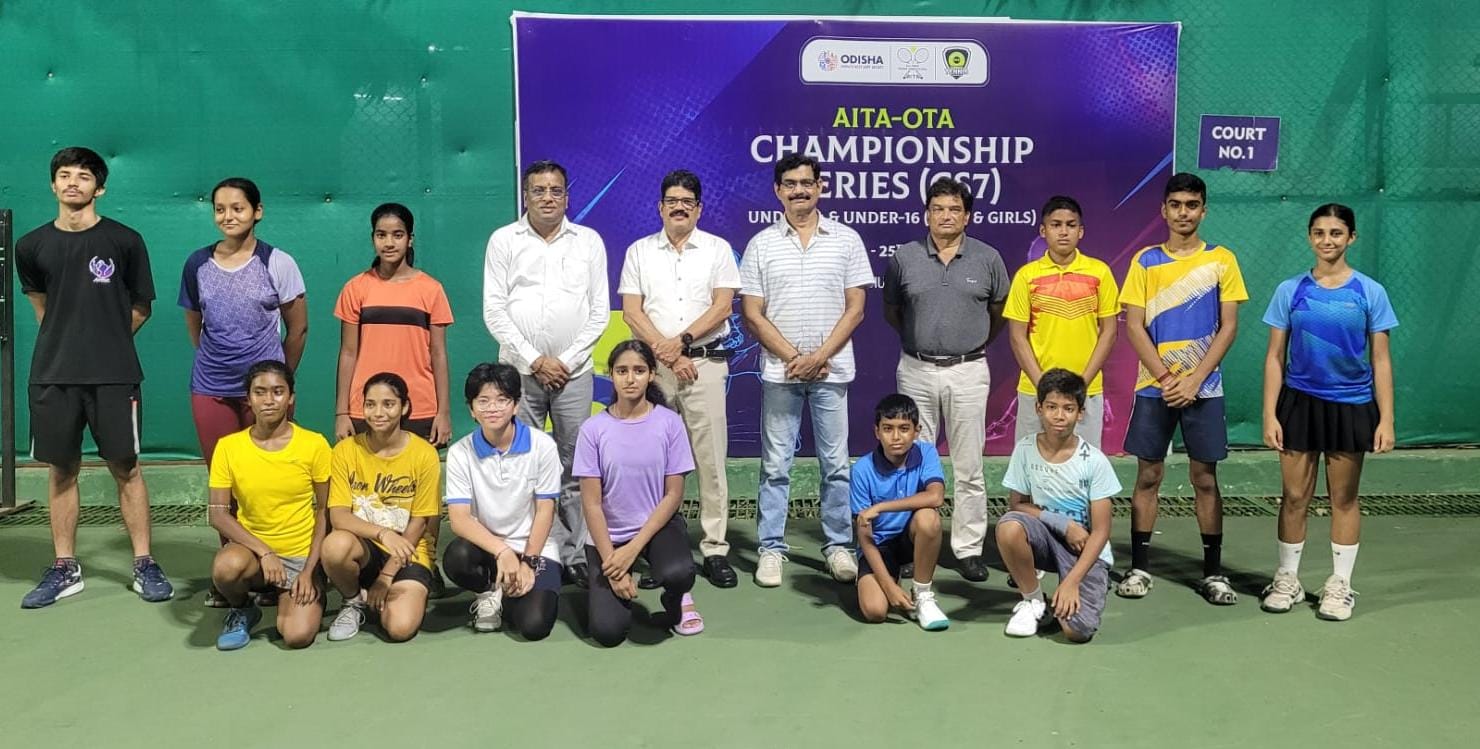 AITA-OTA Championship Series(CS7) U14 & U16 tennis tournament inaugurated 