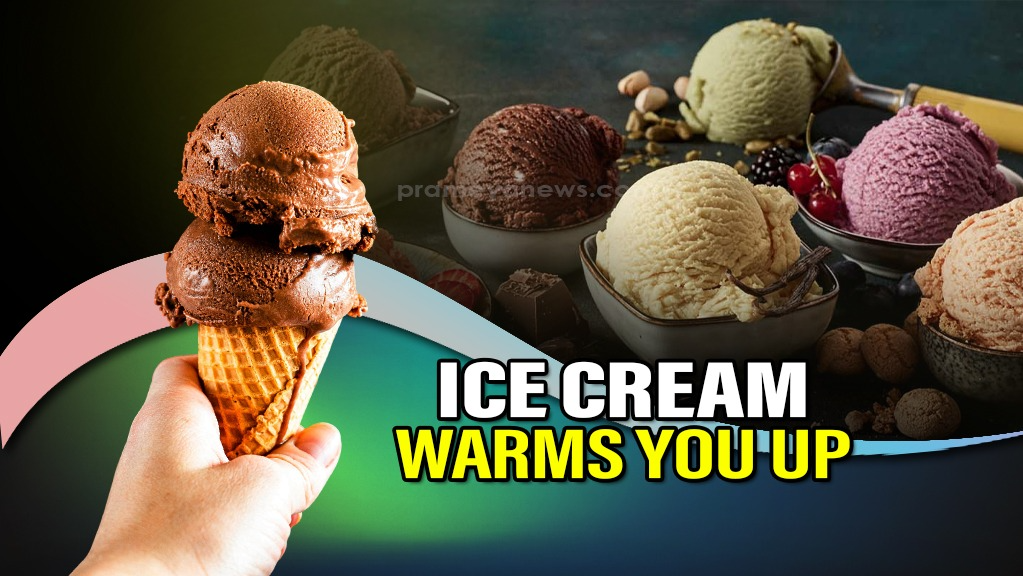 Ice Cream Can Slightly Raise Your Body Temperature