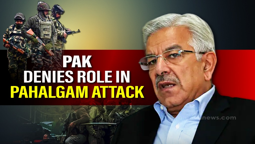 "Nothing To Do With It": Pakistan's Khwaja Asif Issues Denial Over Pahalgam Attack