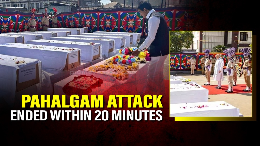 The mayhem was over within Twenty minutes by the terrorist in Pahalgam 