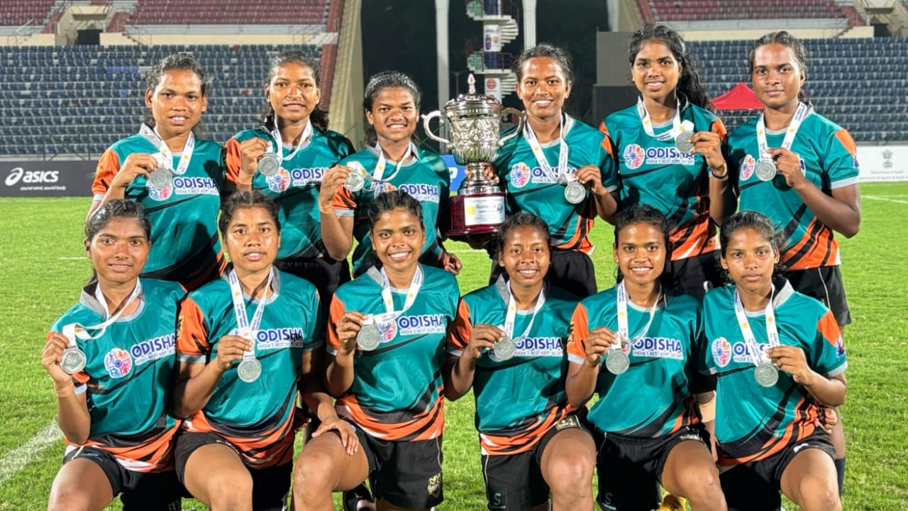 Odisha eves bags Senior National Rugby runners up trophy
