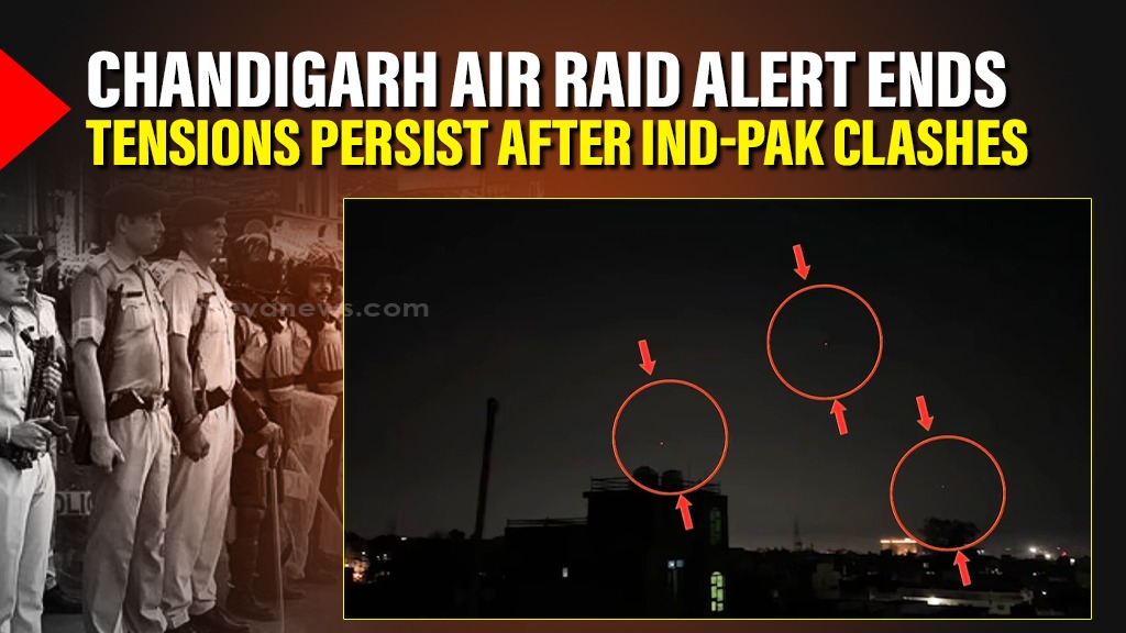 Chandigarh Air Raid Alert Ends; Tensions Remain High After India-Pakistan Cross-Border Actions
