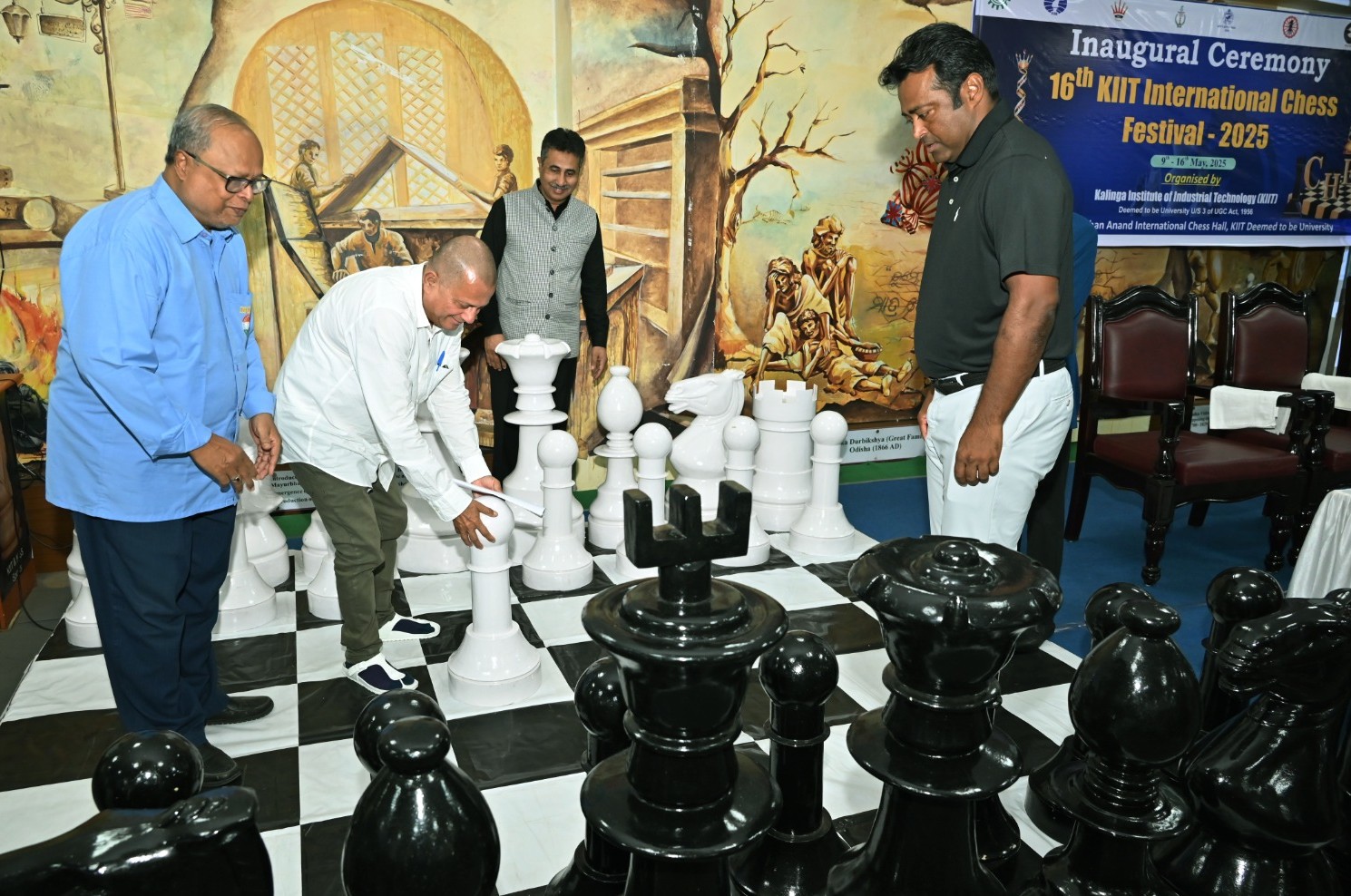 KIIT International Chess Festival 2025 Inaugurated