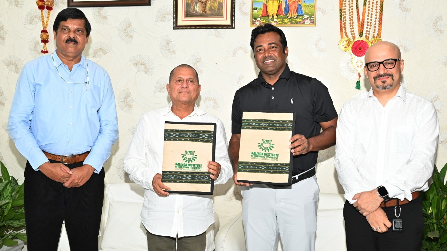 KIIT and KISS inks mou to set up Leander Paes-Samanta Sports Academy