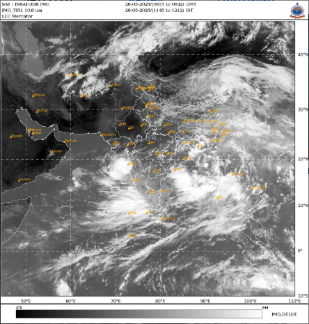 Know the Atmospheric & Oceanic Drivers responsible for early 2025 Monsoon Onset in India.