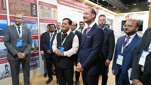 India Unveils Maritime Power at Nor-Shipping with Polar Vessel MoU