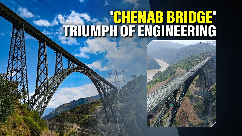 Chenab Bridge: World's Tallest & Toughest Railway Marvel
