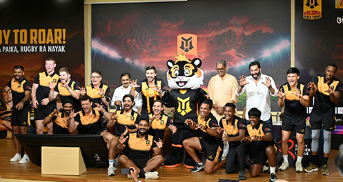 RPL team Kalinga Black Tigers unveils jersey and mascot