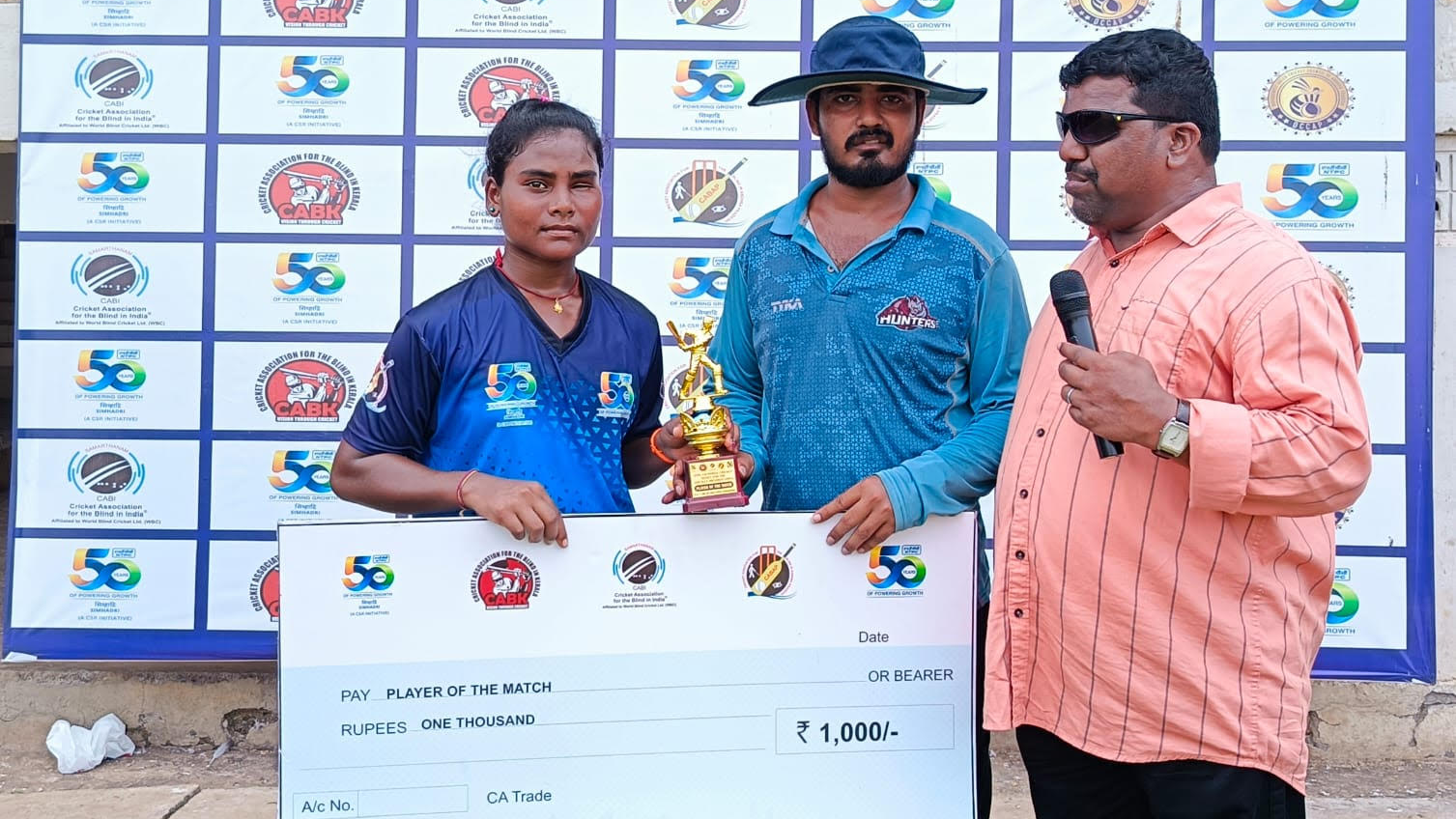 Odisha eves win in Inter State T20 blind cricket