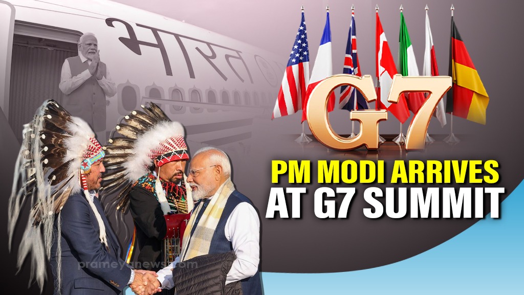 Prime Minister Narendra Modi Lands in Calgary for G7 Summit Amid Escalating Israel-Iran Tensions