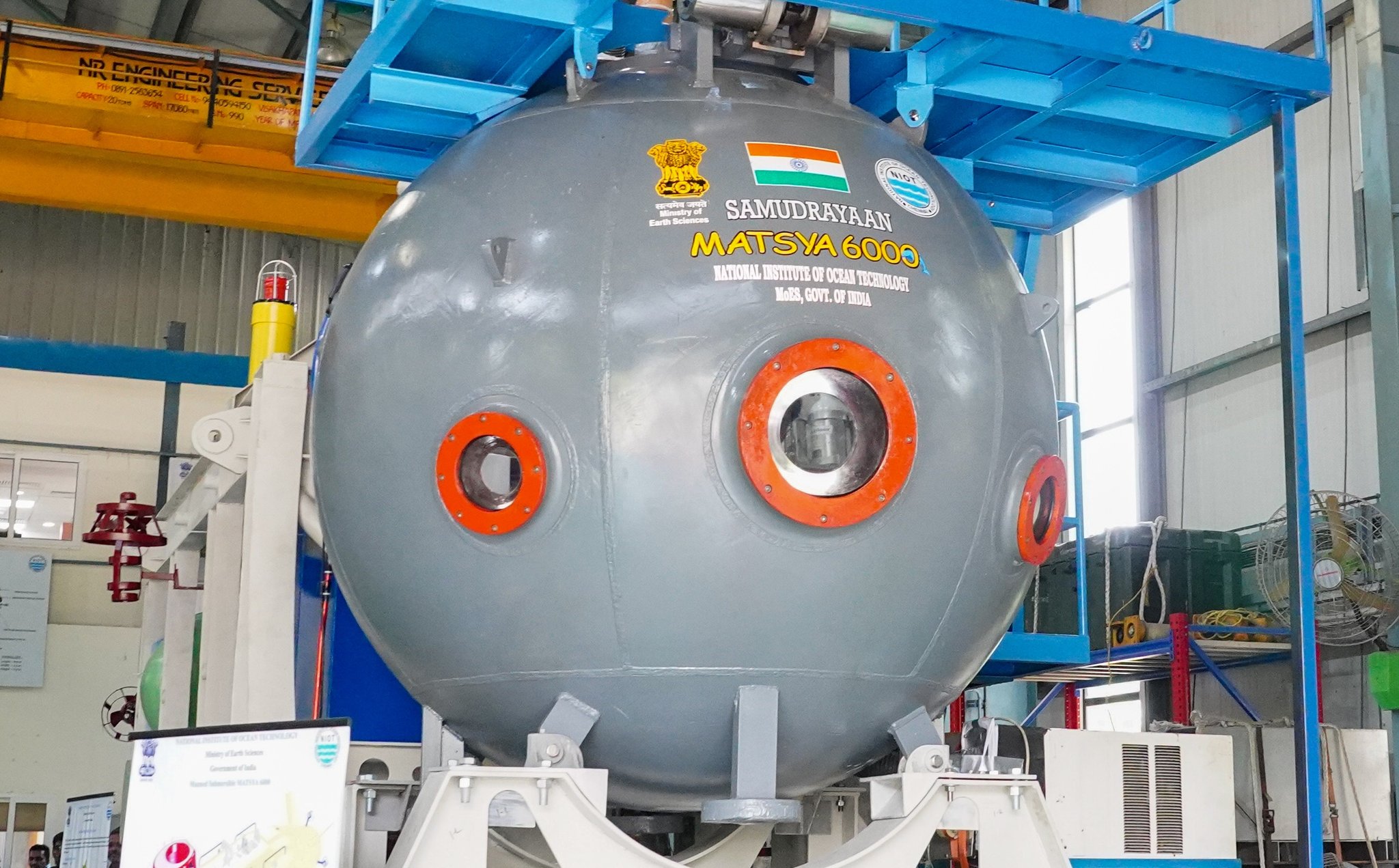 Samudrayaan Mission Enters Crucial Phase as Matsya-6000 Submersible Gears Up for Trials