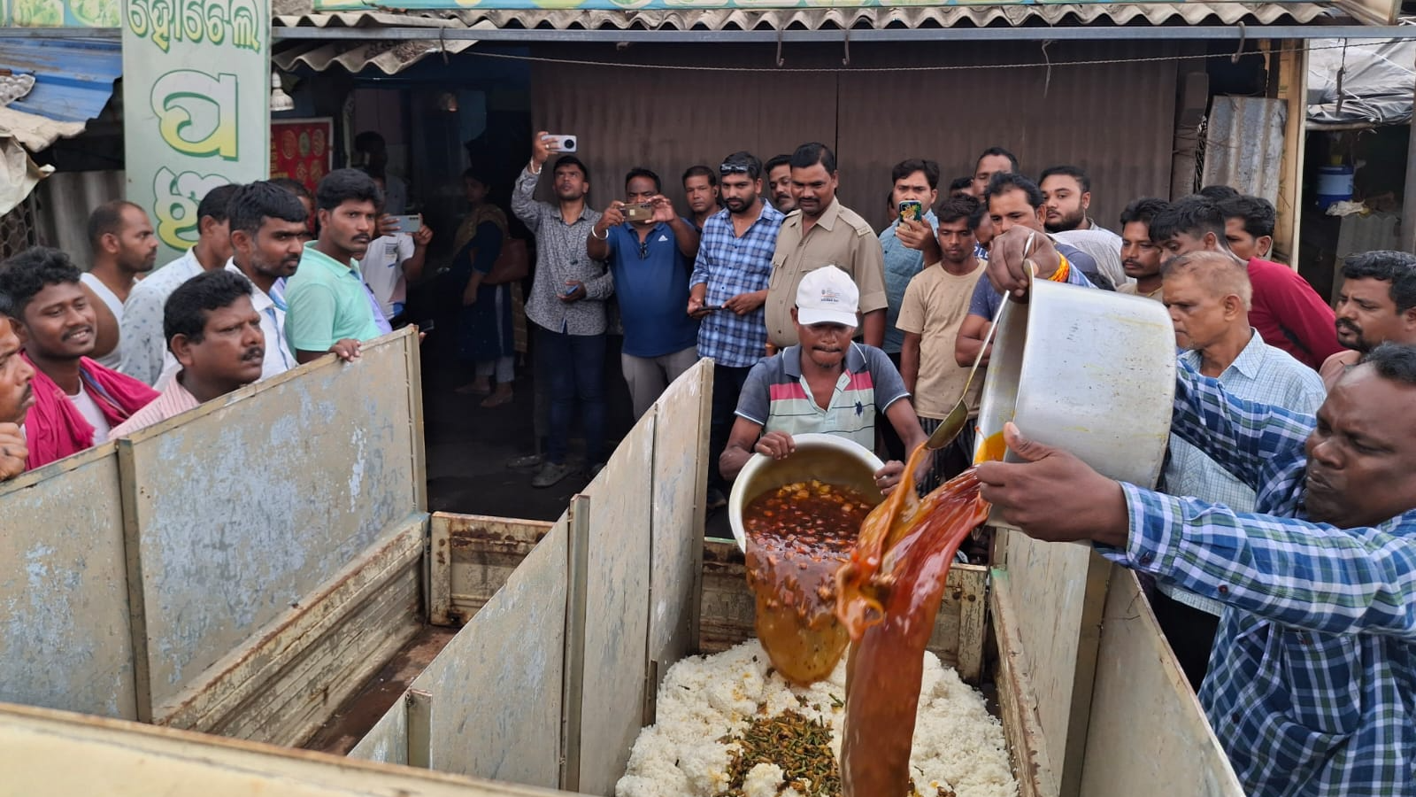 Food Safety Crackdown in Bhuban: Stalls Sealed and Fined Amid Public Health Crisis
