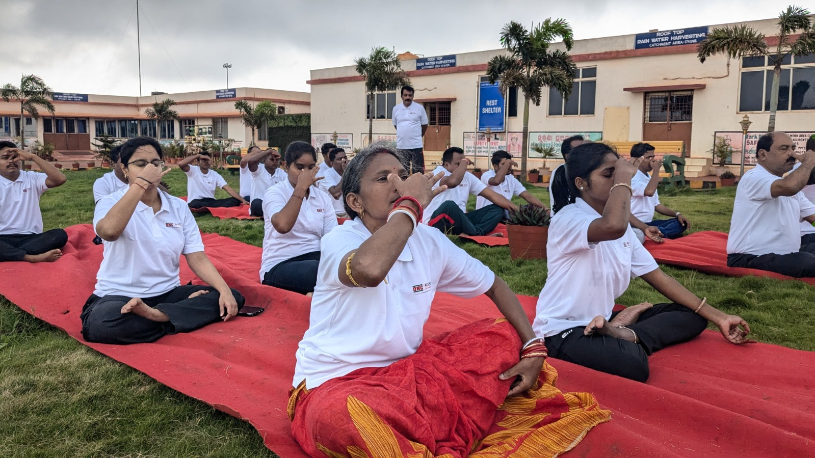 OMC Celebrates "Yoga for One Earth, One Health" with Enthusiastic Participation