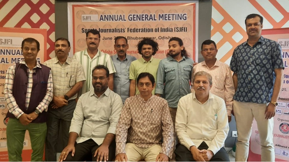 Saraju & Ramesh elected as SJFI president & secretary respectively