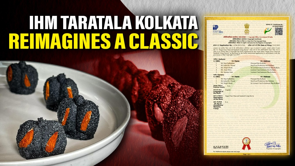 Know How IHM Taratala Kolkata's Patented Sugar-Free Charcoal Sandesh Fuses Tradition with Modern Health Trends