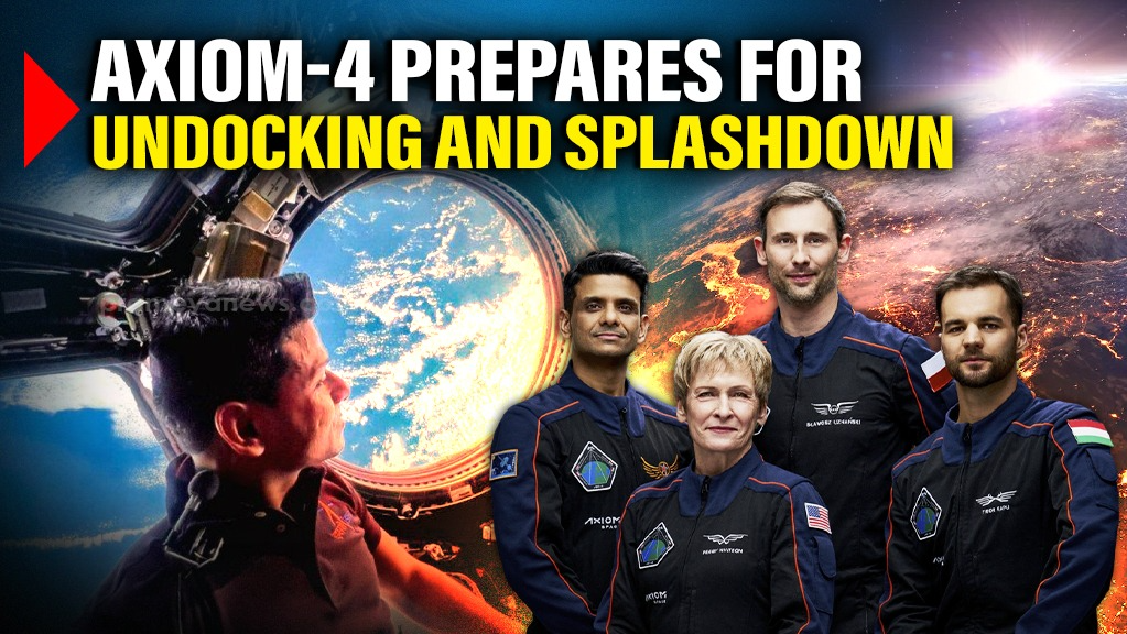 Final Countdown: Axiom Mission 4 Crews are wrapping up their Research Ahead of ISS Departure