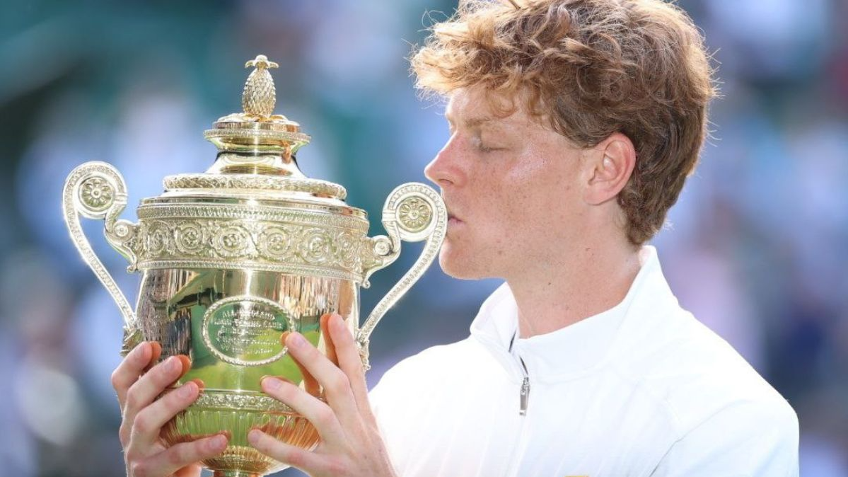 World No. 1 Wins Maiden Wimbledon Title, Ending Alcaraz's Reign in Four-Set Thriller
