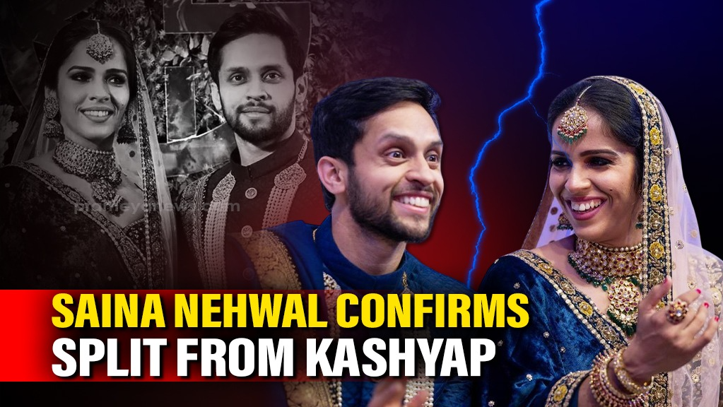 Indian Badminton Stars Saina Nehwal and Parupalli Kashyap Part Ways