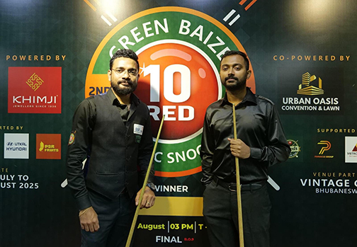 Rakesh to meet Ashutosh in Green Baize Snooker final