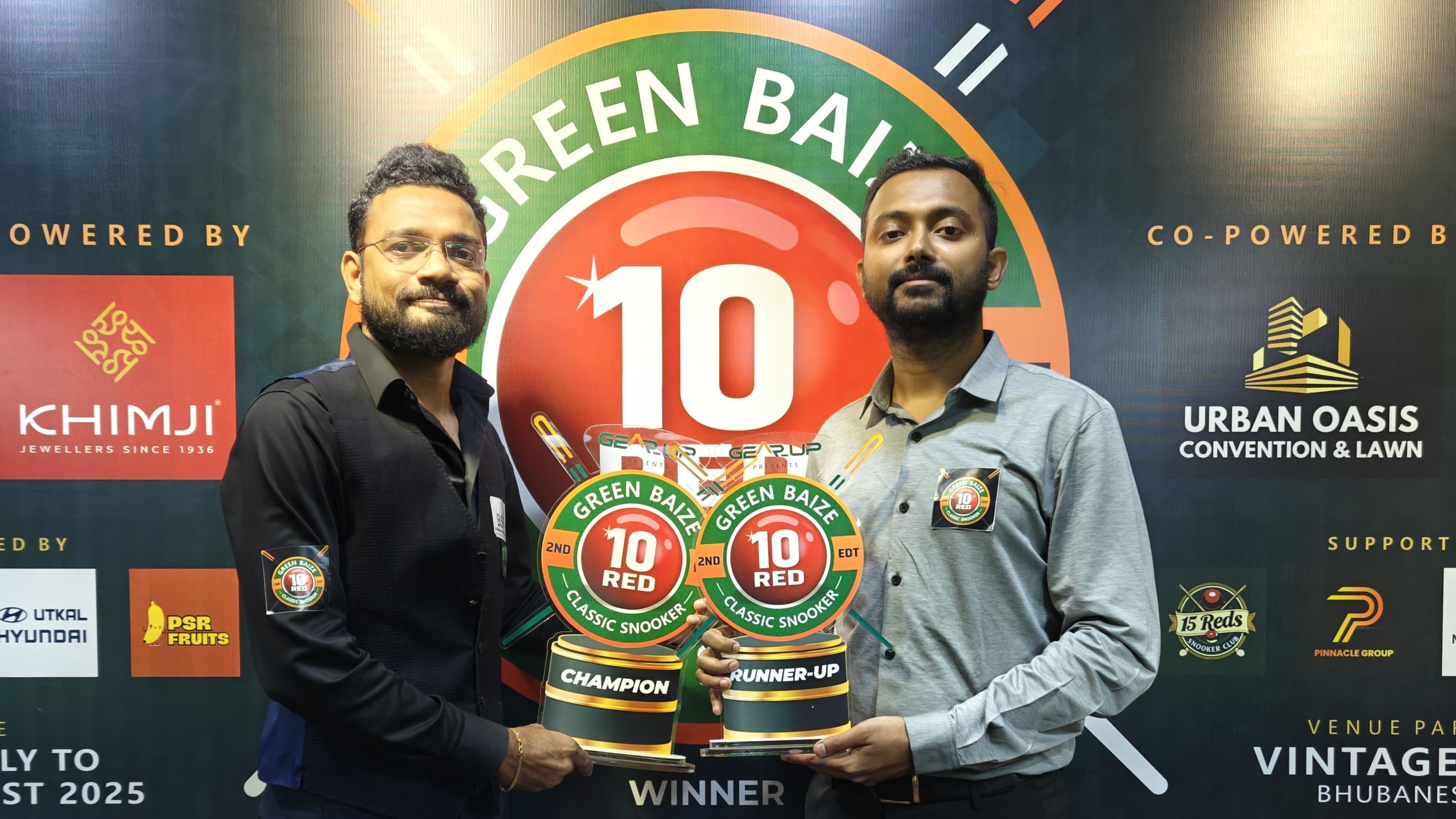 Rakesh emerges Green Baize Classic Snooker champion