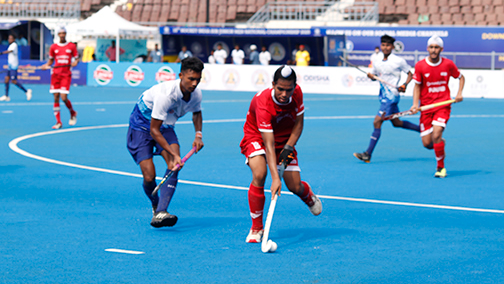 Odisha journey ends in National Sub Junior hockey meet