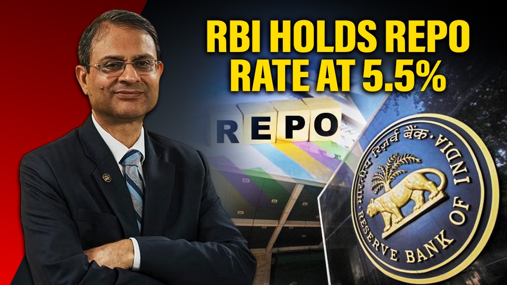 RBI Keeps Repo Rate Unchanged, Cuts Inflation Forecast