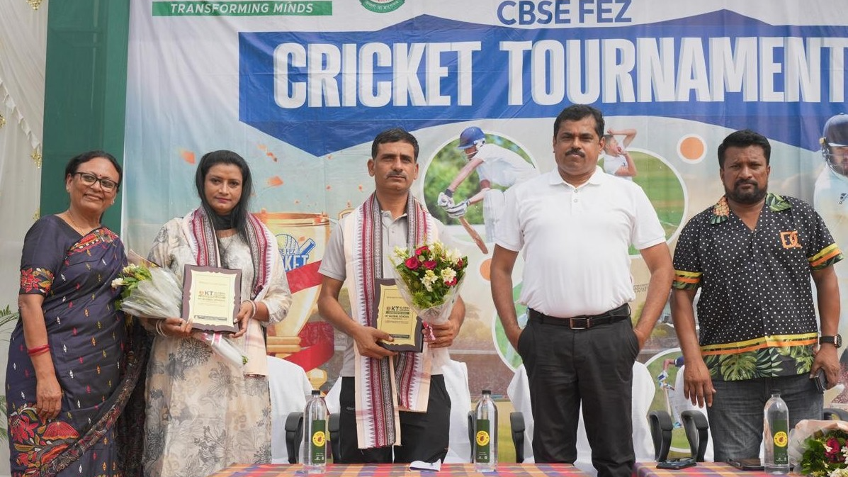 KT Global School Hosts Grand CBSE East Zone Cricket Selection