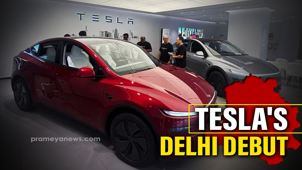 Tesla Opens 2nd India Showroom in Delhi with Superchargers