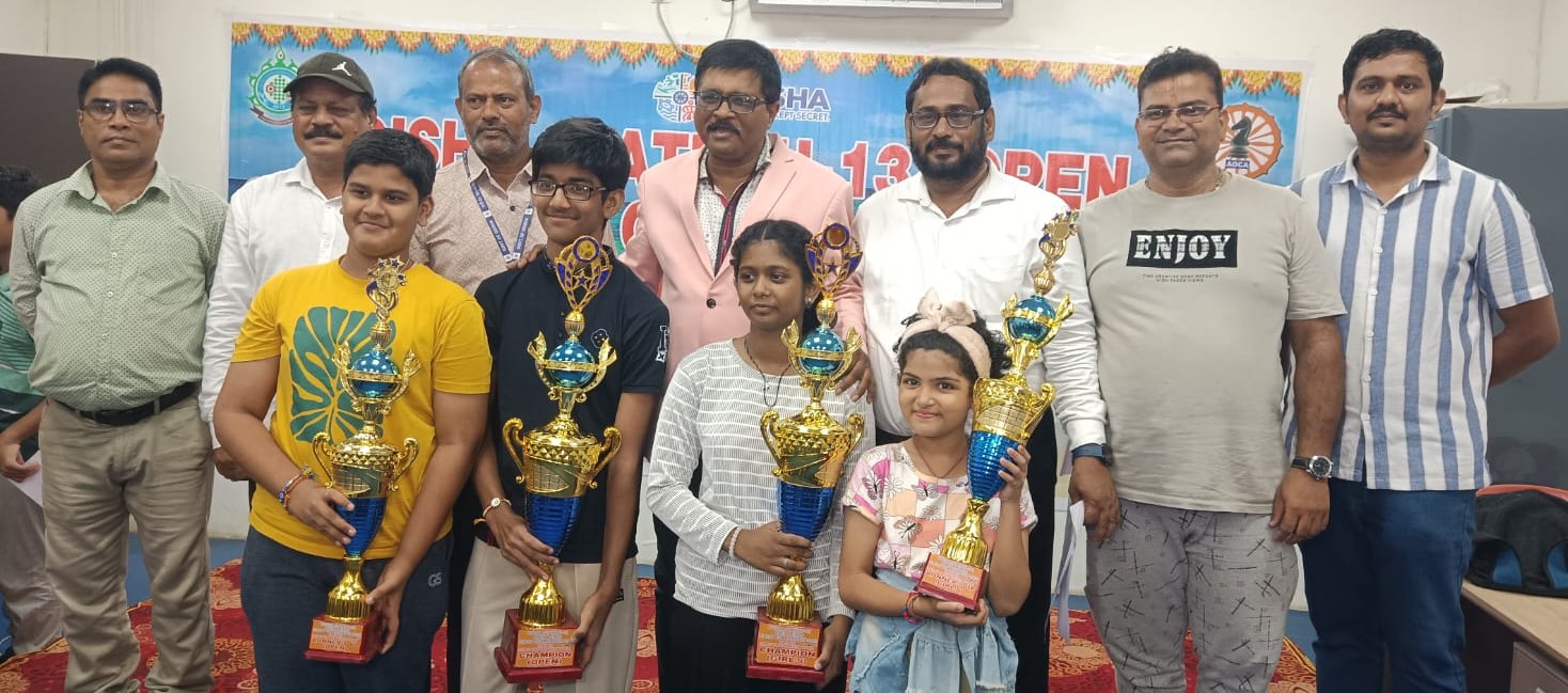Aryan, Amruta wins State U-13 chess titles