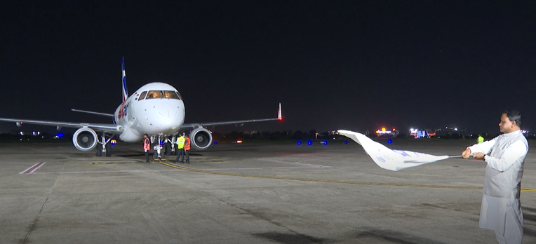 CM Flags Off Direct Flight Between Bhubaneswar and Jharsuguda