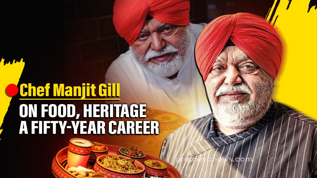 "Still Learning": Chef Manjit Gill Reflects on a Lifetime in the Kitchen.