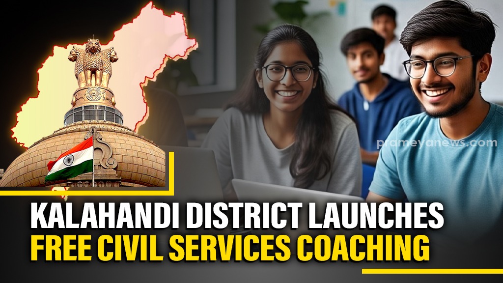 Kalahandi District Partners with Vision IAS for Free Civil Services Coaching