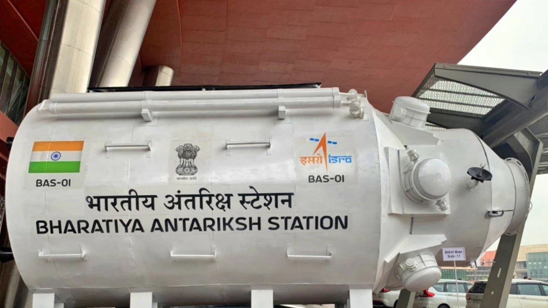 ISRO Reveals Model of Ambitious 'Bharatiya Antariksh Station'