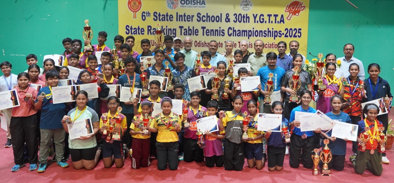 Sarthak & Sweta Shine | Odisha State Table Tennis Champs