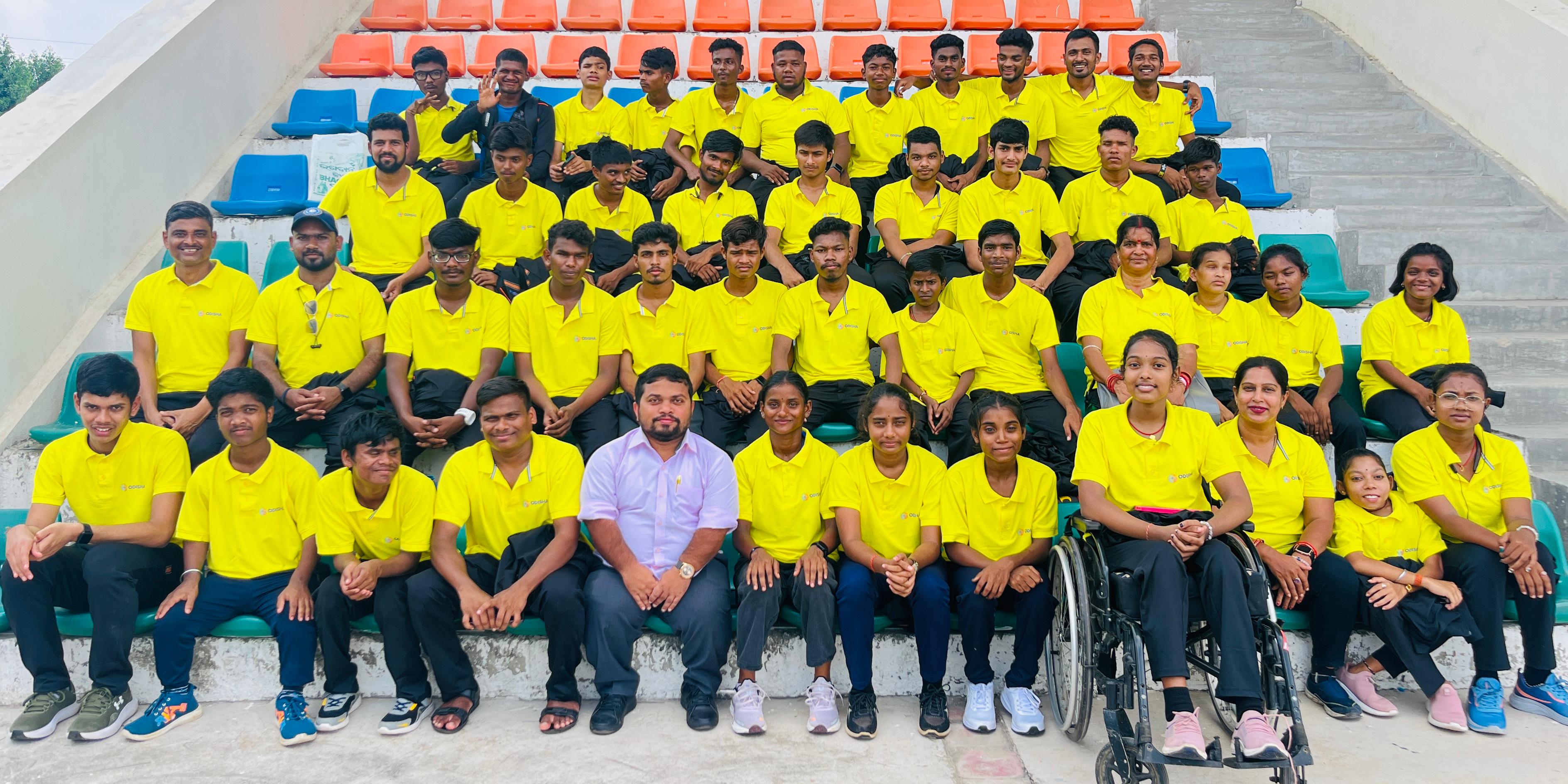 37 members Para athletic team to participate in national meet