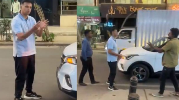 Rahul Dravid's Heated Exchange with Auto Driver Goes Viral
