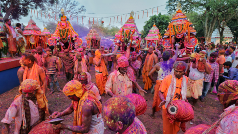17th-century text "Madala Panji" chronicles details on when Holi was first played in Odisha