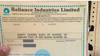 "Bhai, you are a lakhpati now": Man's Forgotten 1980s Reliance Certificates Now Worth ₹12 Lakh