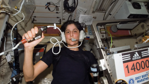 8 years ago, Sunita Williams ran a marathon on a treadmill: This is what helped her