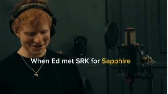 How Ed Sheeran Convinced Shah Rukh Khan for 'Sapphire' Cameo After Paddle Game