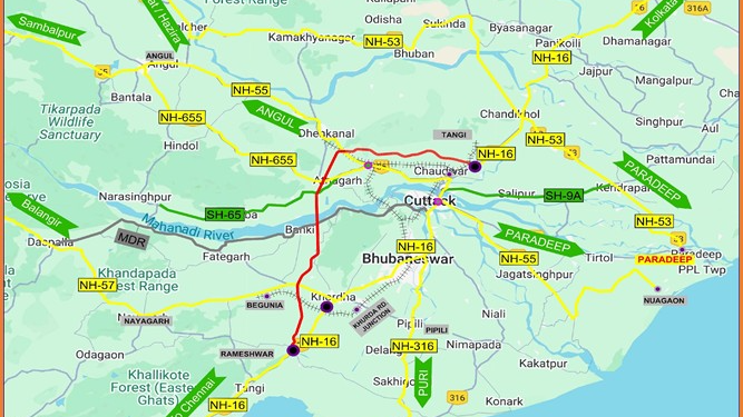 Union Cabinet approves construction of 110.875-km Bhubaneswar Bypass 