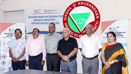 conclave on defence manufacturing in Odisha to be held at SOA Deemed to be University on October 5