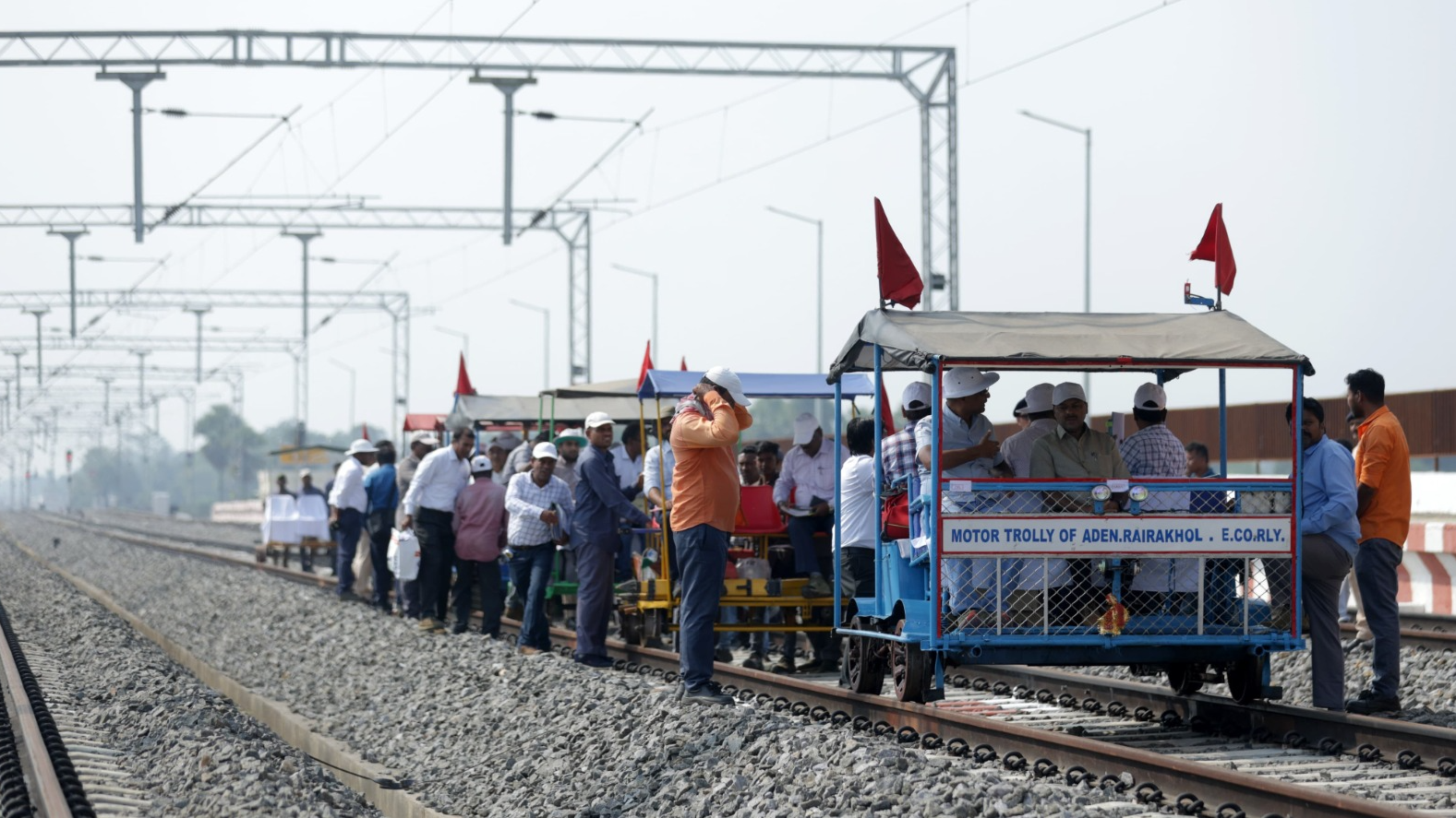 Khurda Road-Bolangir Rail Line: CRS inspection between Jharmunda & Boudh conducted
