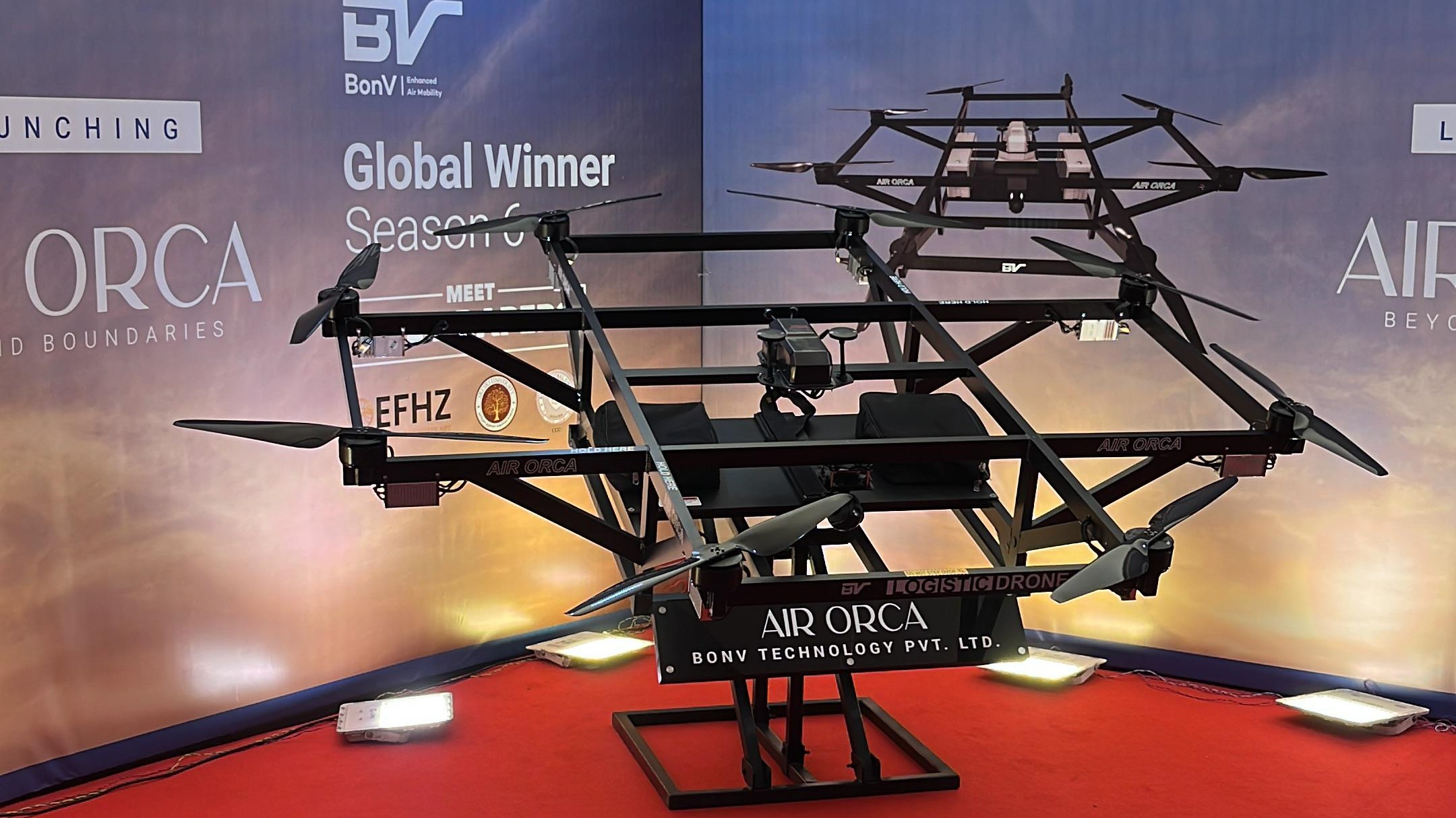 Odisha-Based startup launches India’s first fully autonomous logistics drone ‘Air Orca’ 