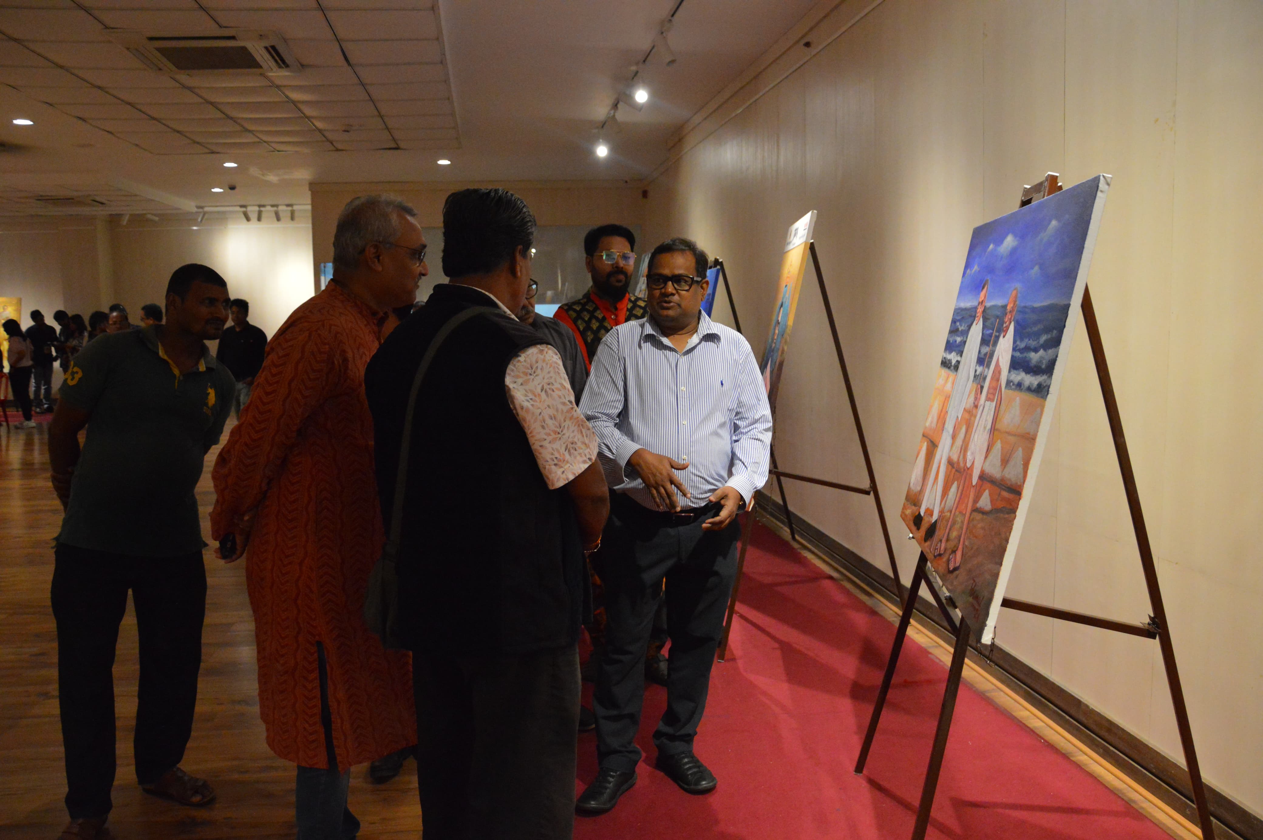 Utkal Keshari Dr. Harekrushna Mahatab Art Camp held at Kalinga Art Gallery