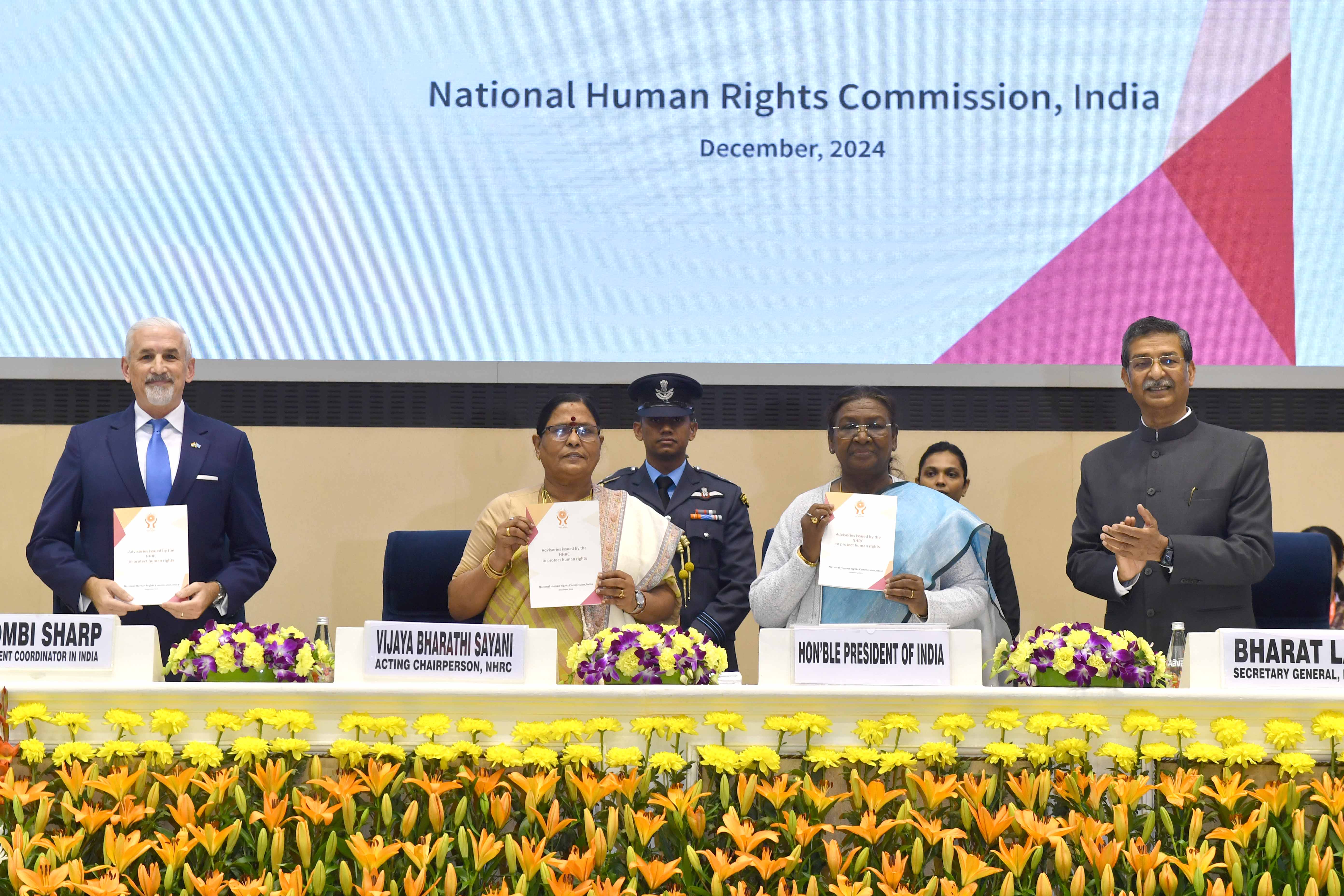 President Murmu graces Human Rights Day celebration organised by NHRC