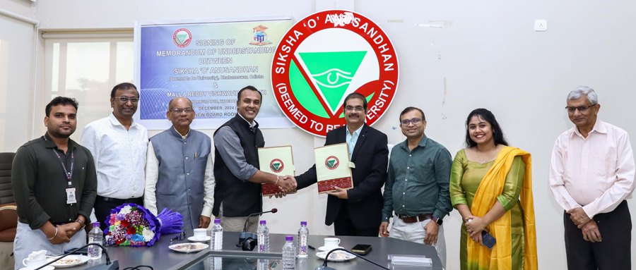 SOA signs MoU with MR Vishwavidyalaya for collaborative academic initiatives and research