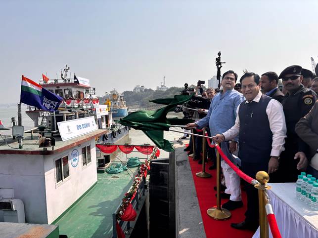 Govt unveils ‘Jalvahak’ to boost inland waterways