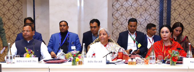 Nirmala Sitharaman leads pre-budget consultations with states